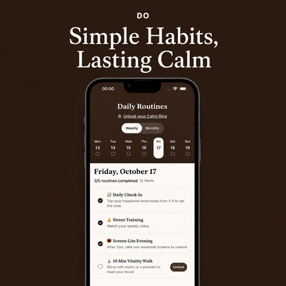 Calmi Wellness App