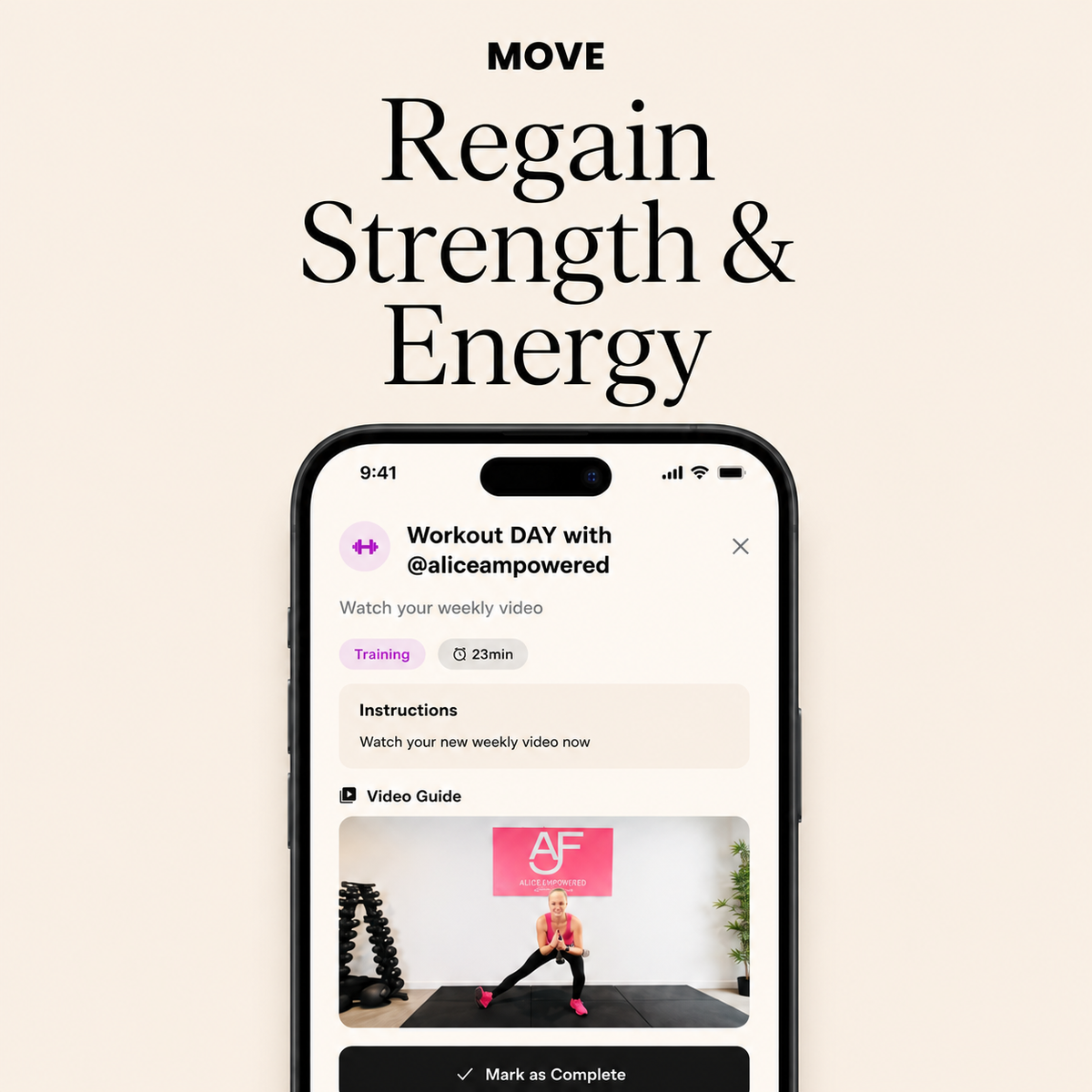 Calmi Wellness App