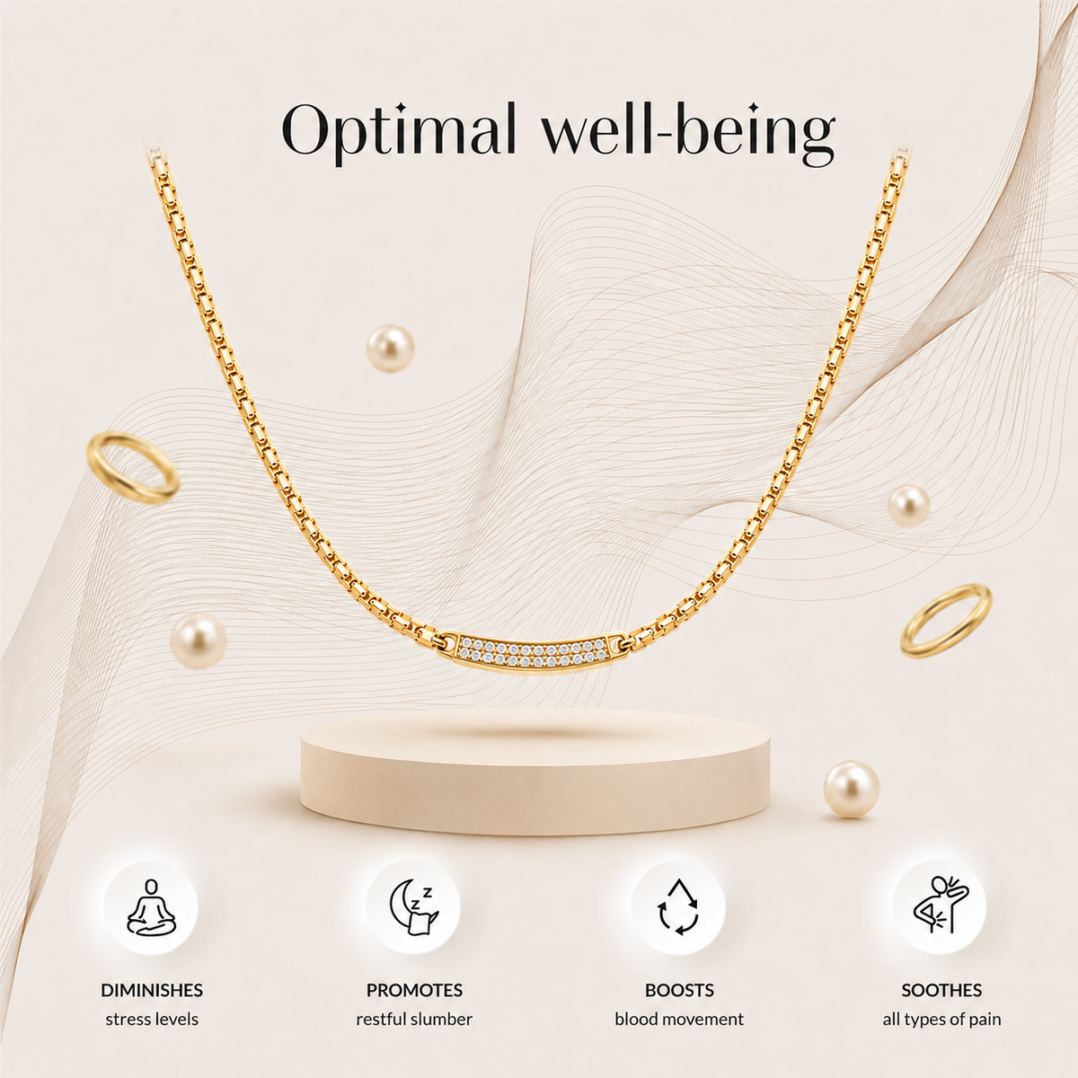 Calmi Necklace - The Statement